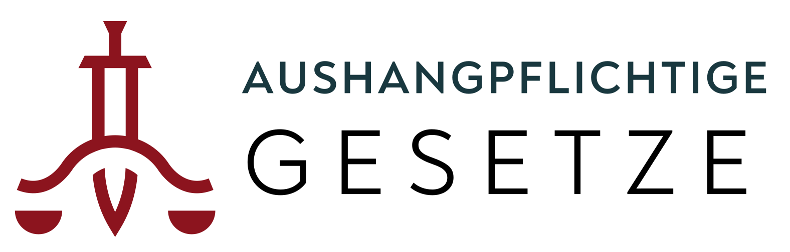 Aushangpflichtige Gesetze